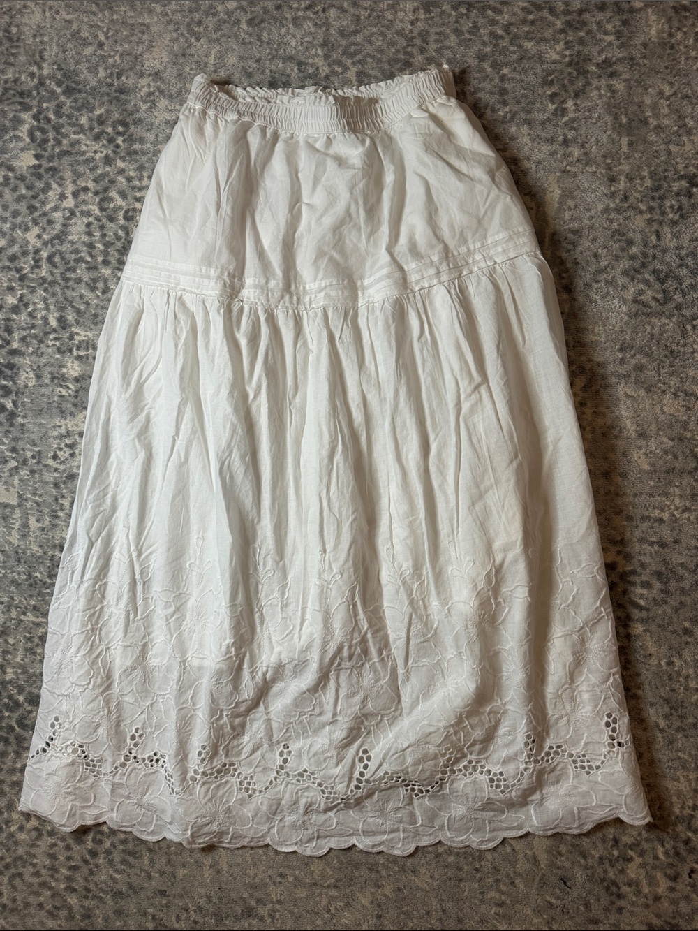 Lands’ End Eyelet Skirt